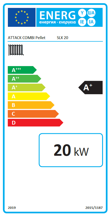 Attack SLX Combi Pellet 20 kW Plus - Image 8
