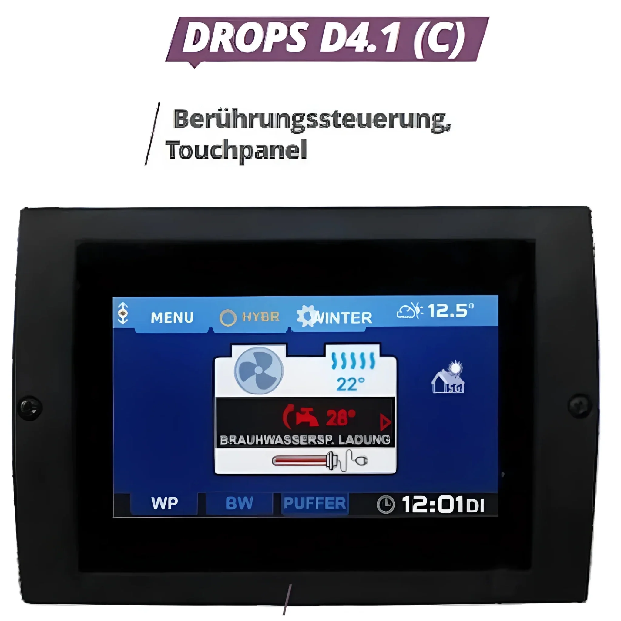 Brauchwasser Trinkwasser Heizungs Wärmepumpe DROPS M4.1D - Image 5
