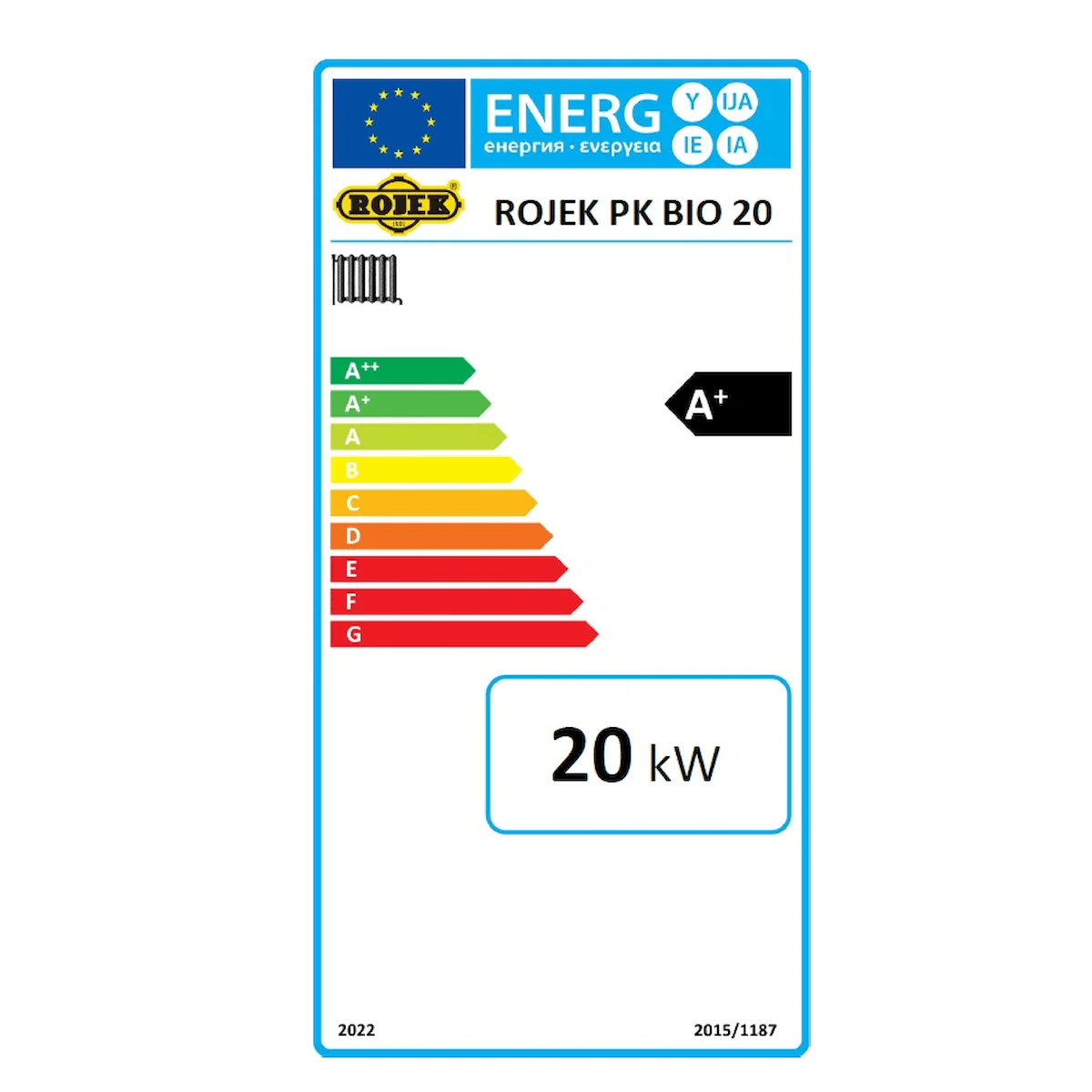 ROJEK PK BIO 20 Holzvergaserkessel 20 kW für Scheitholz - Image 6