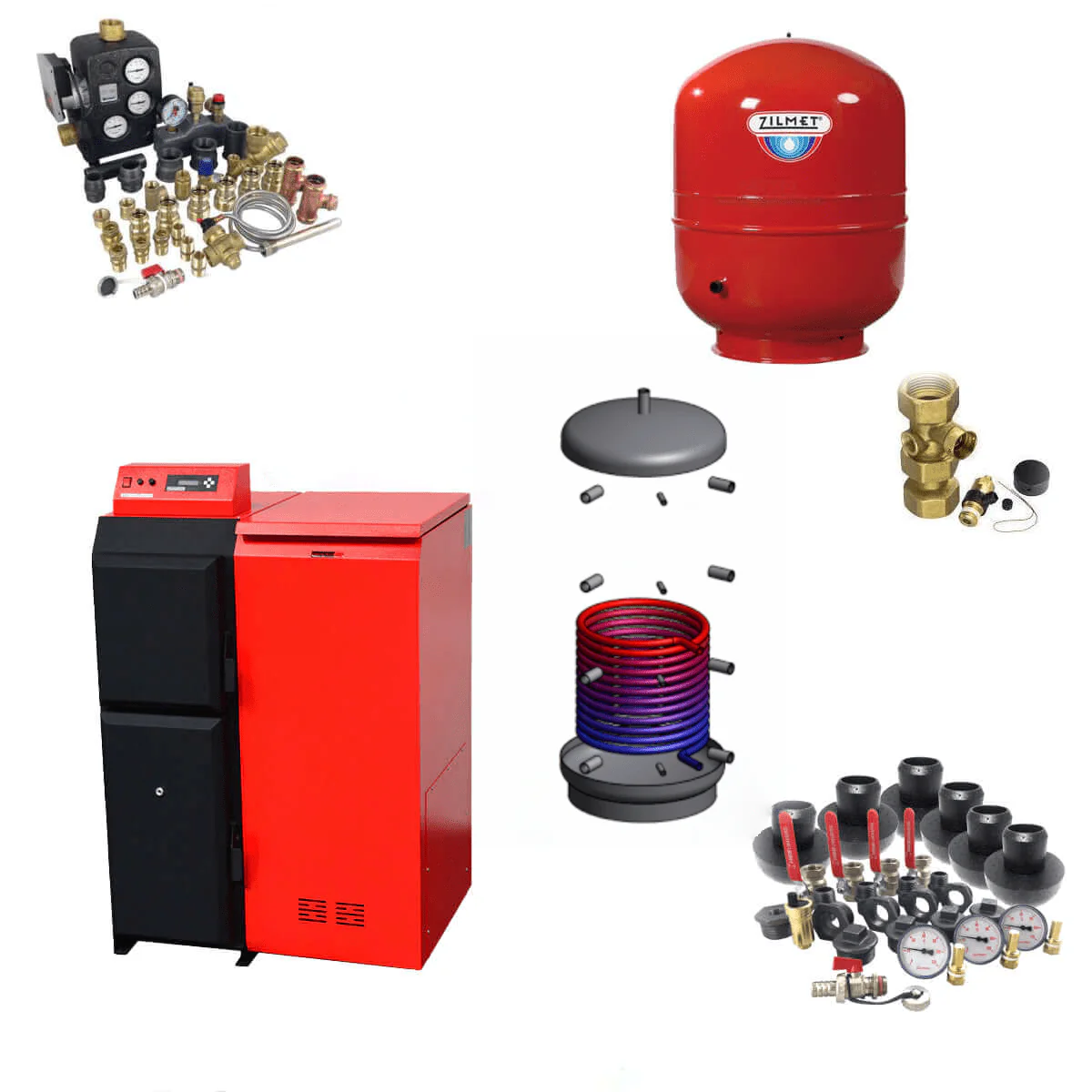 Thermoflux Pelling 25/75 & Pufferspeicher mit 1 WT